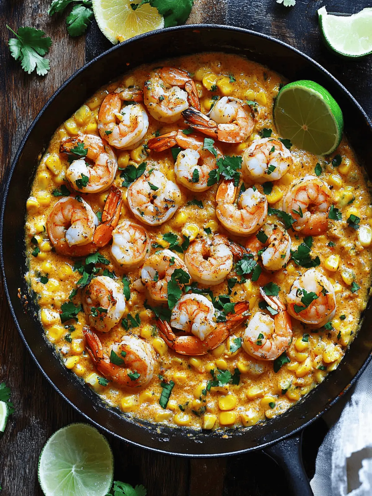 Shrimp and Creamed Corn (30 Minutes, One-Pan)