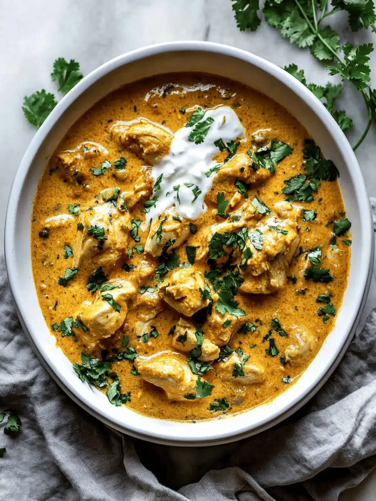 The Best Slow Cooker Chicken Korma