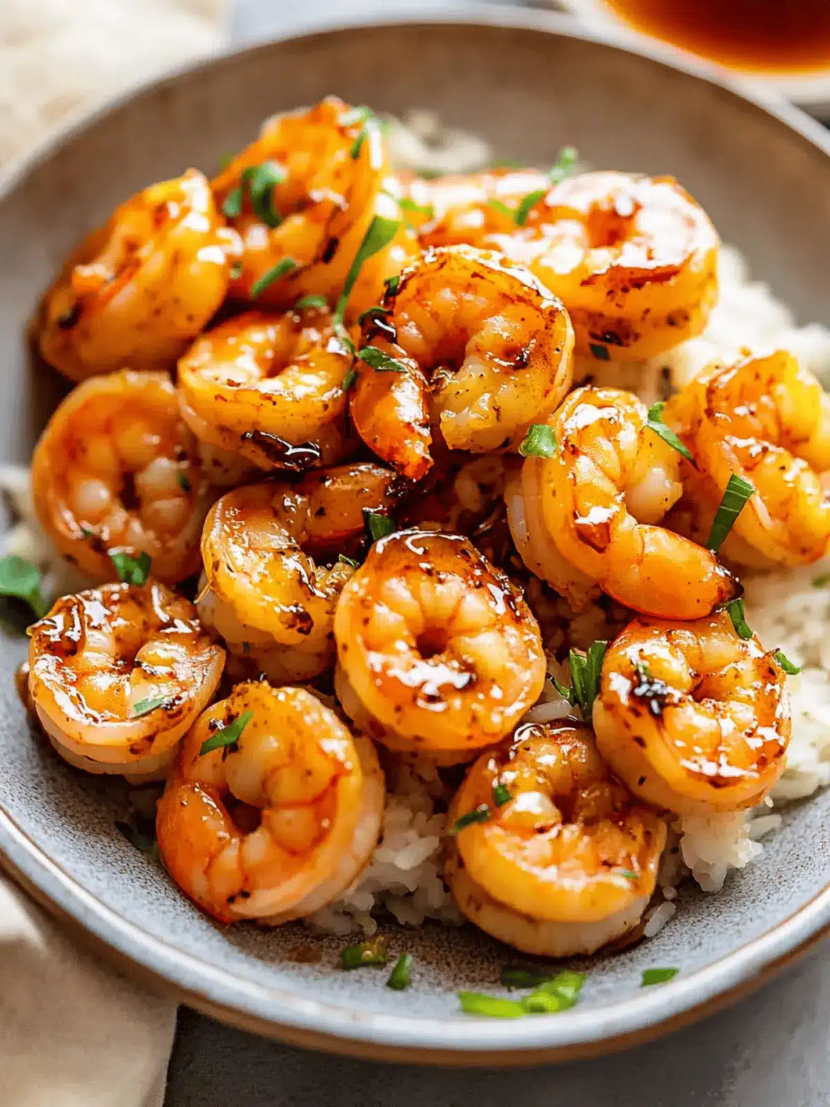 10 Minute Honey Garlic Shrimp