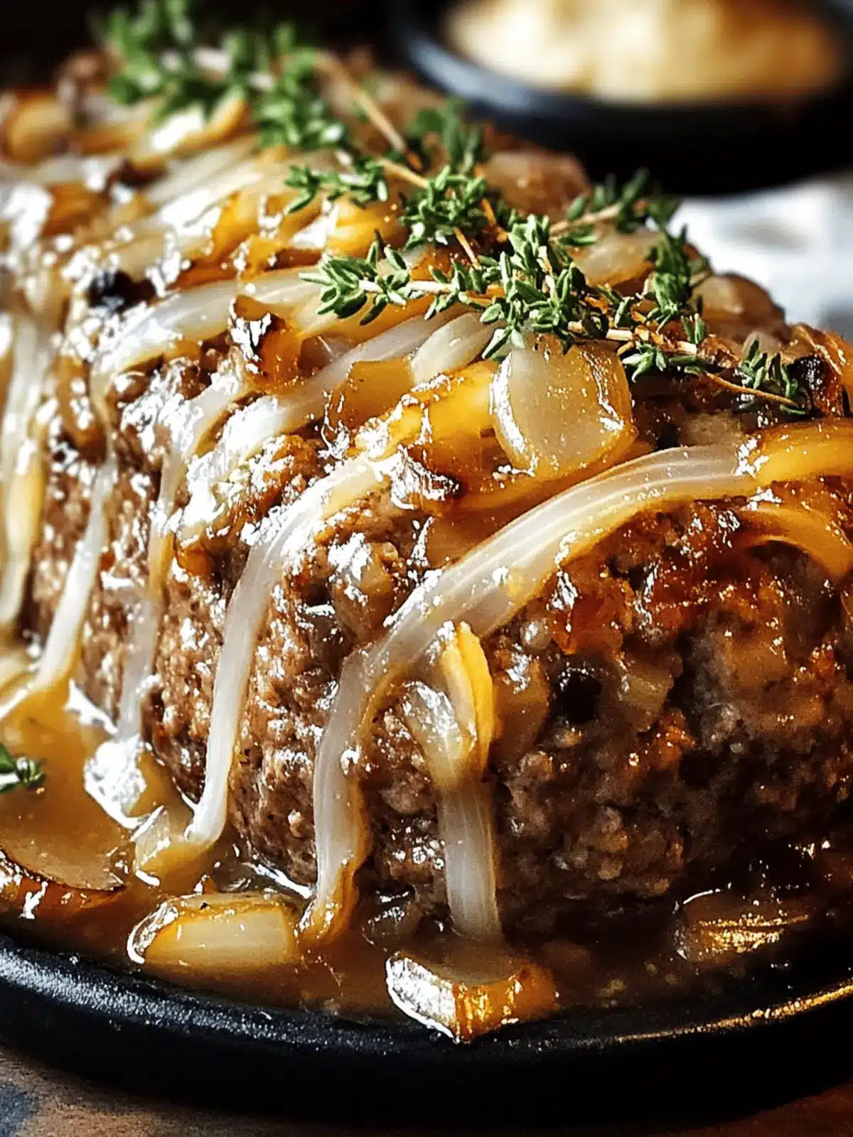 French Onion Meatloaf