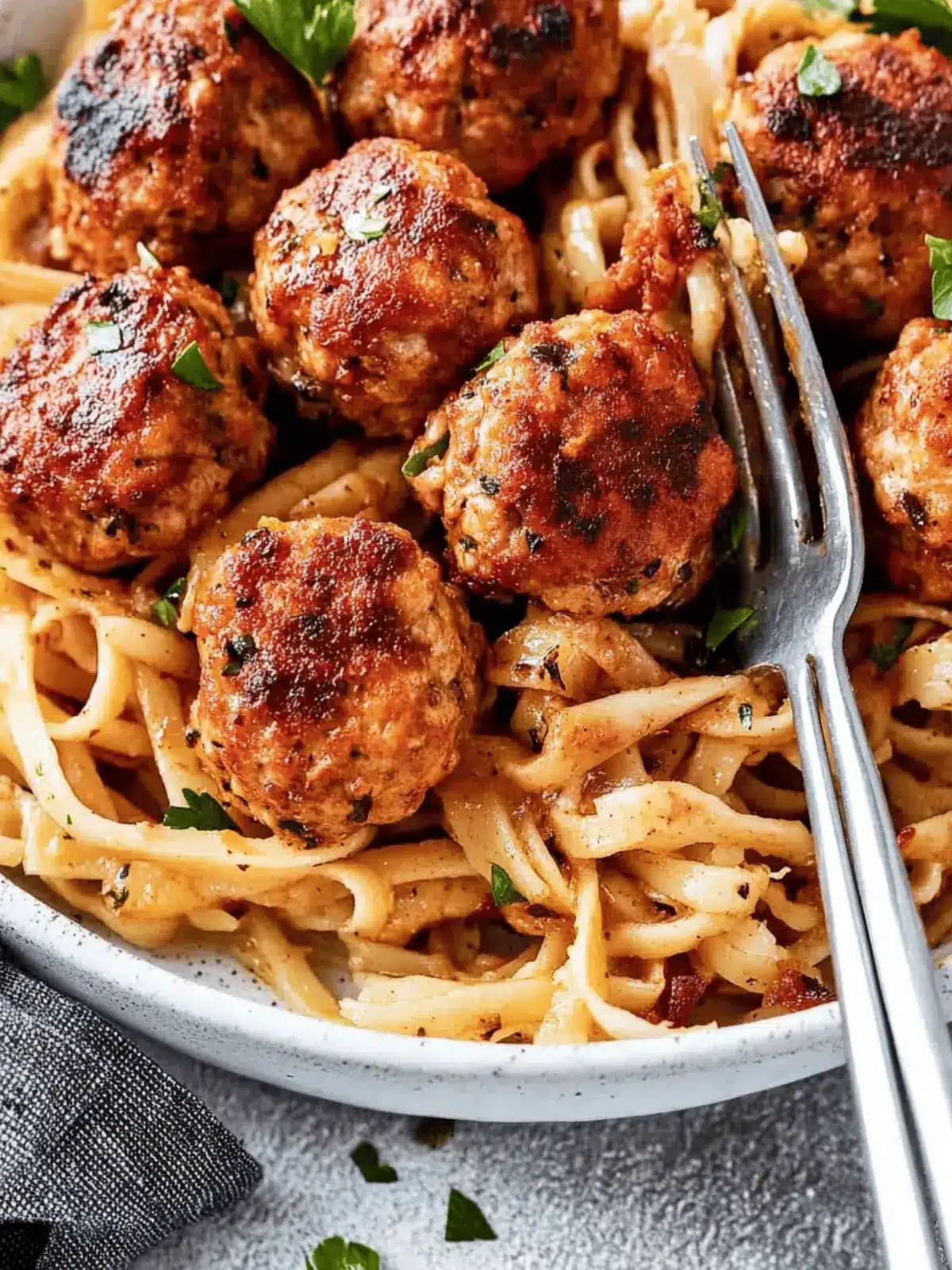 Air Fryer Turkey Meatballs