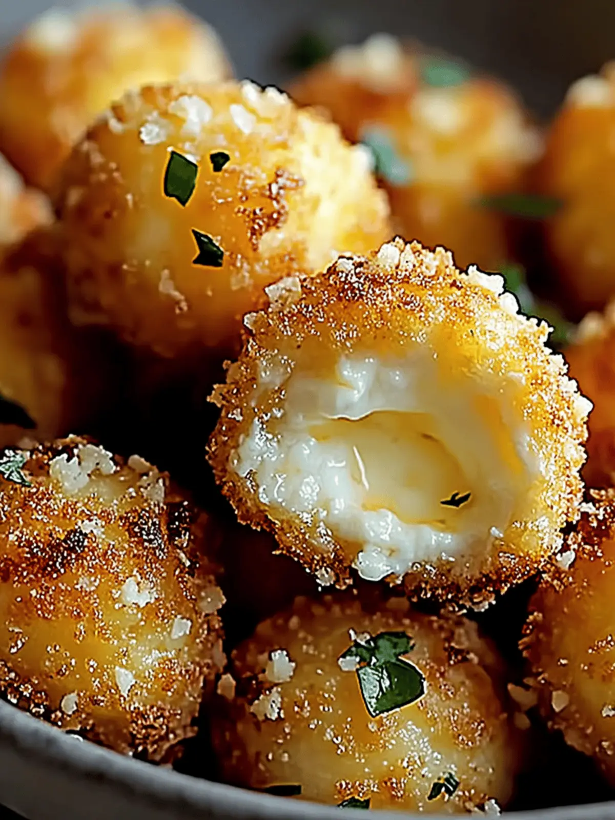 Cheesy Parmesan Mozzarella Bites