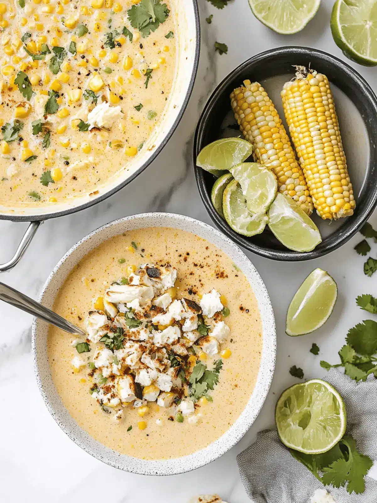 Mexican Street Corn Soup