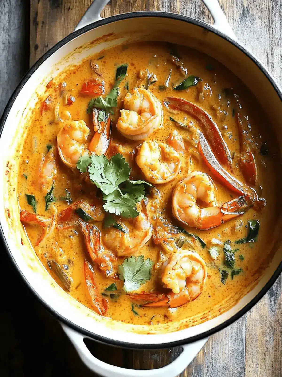 Thai Coconut Shrimp Curry