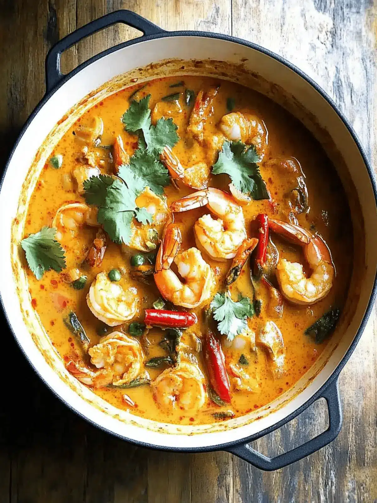 Thai Coconut Shrimp Curry