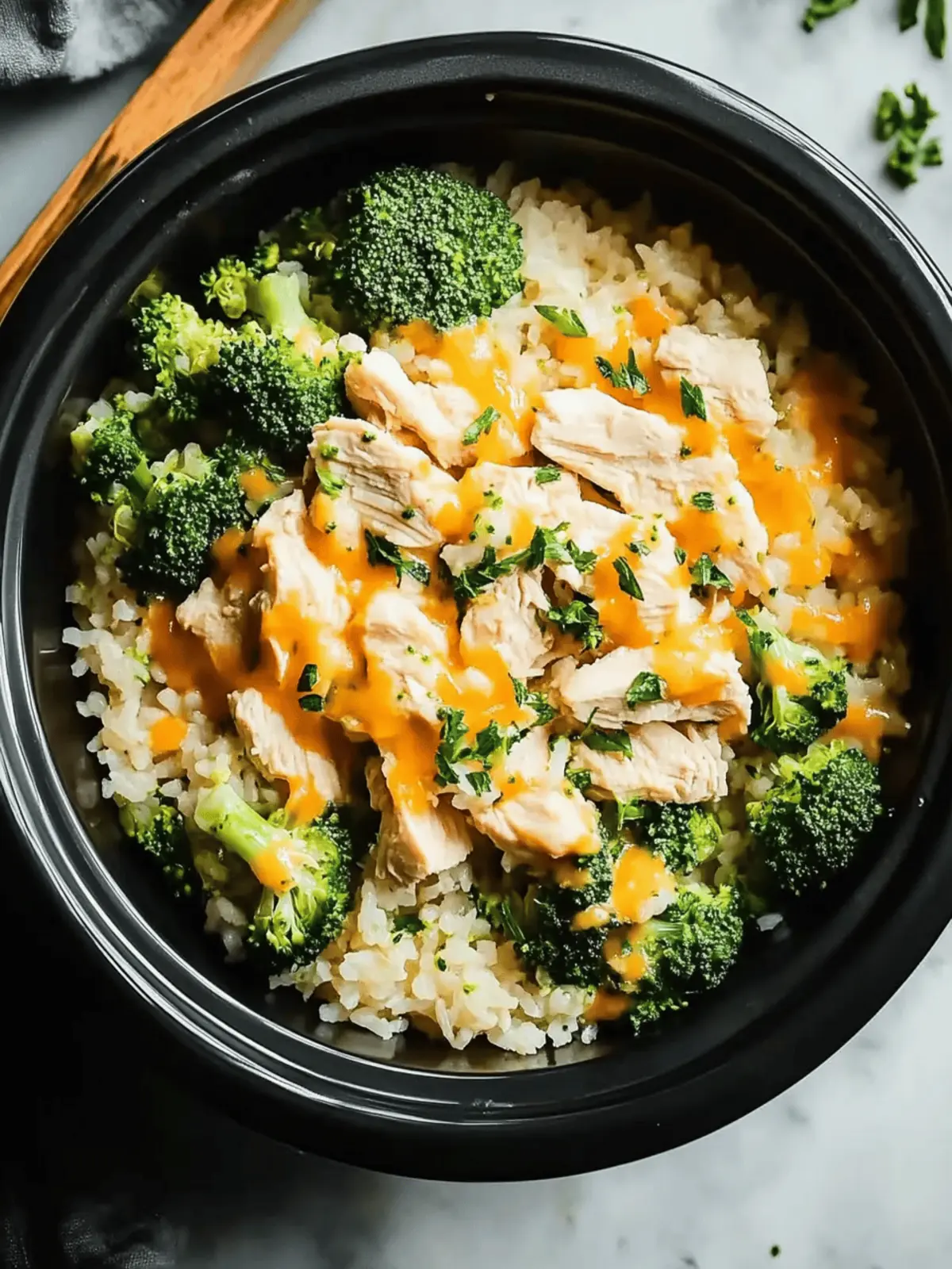 Delicious Crockpot Broccoli Chicken and Rice