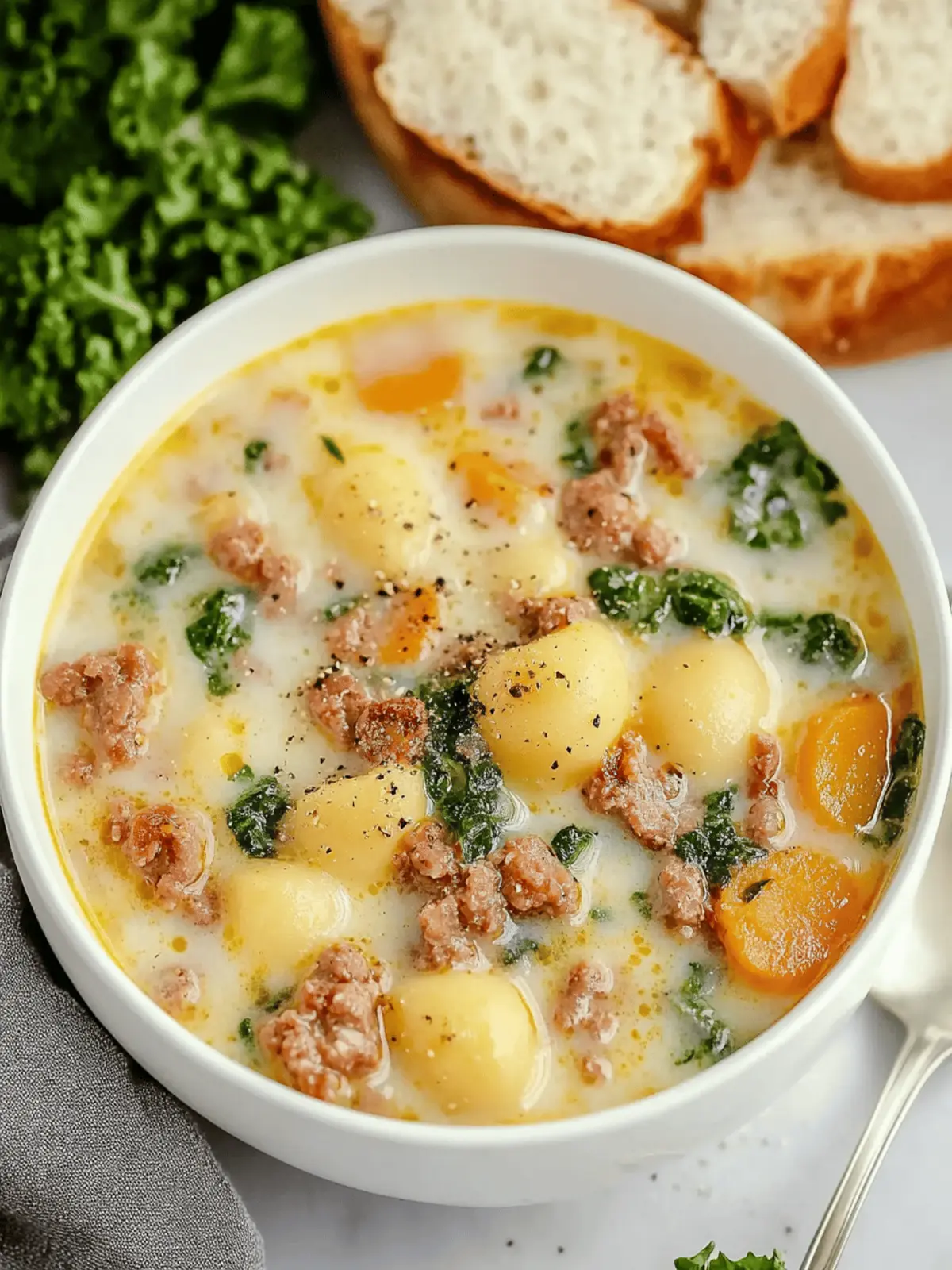 Hearty Slow Cooker Zuppa Toscana Soup