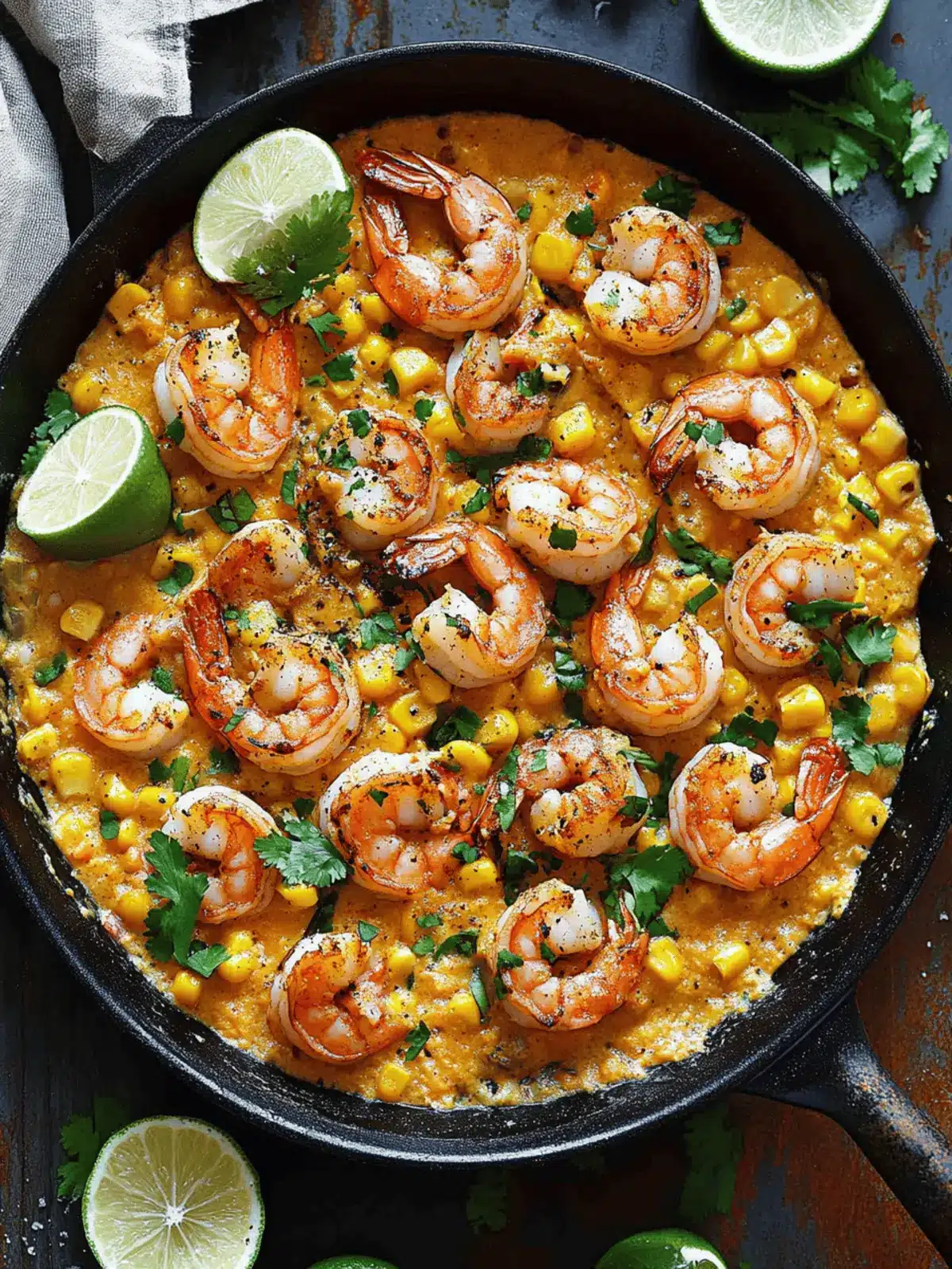 Shrimp and Creamed Corn (30 Minutes, One-Pan)