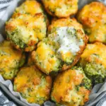 Keto Broccoli Cheddar Bites (less than one net carb each)