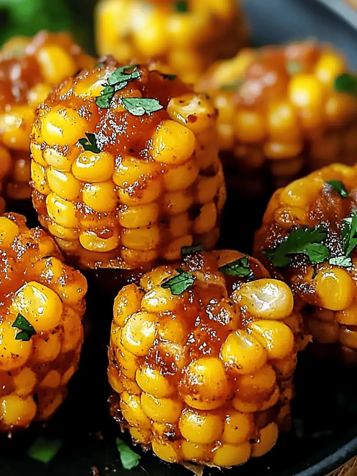 Spicy Mexican Corn Bites