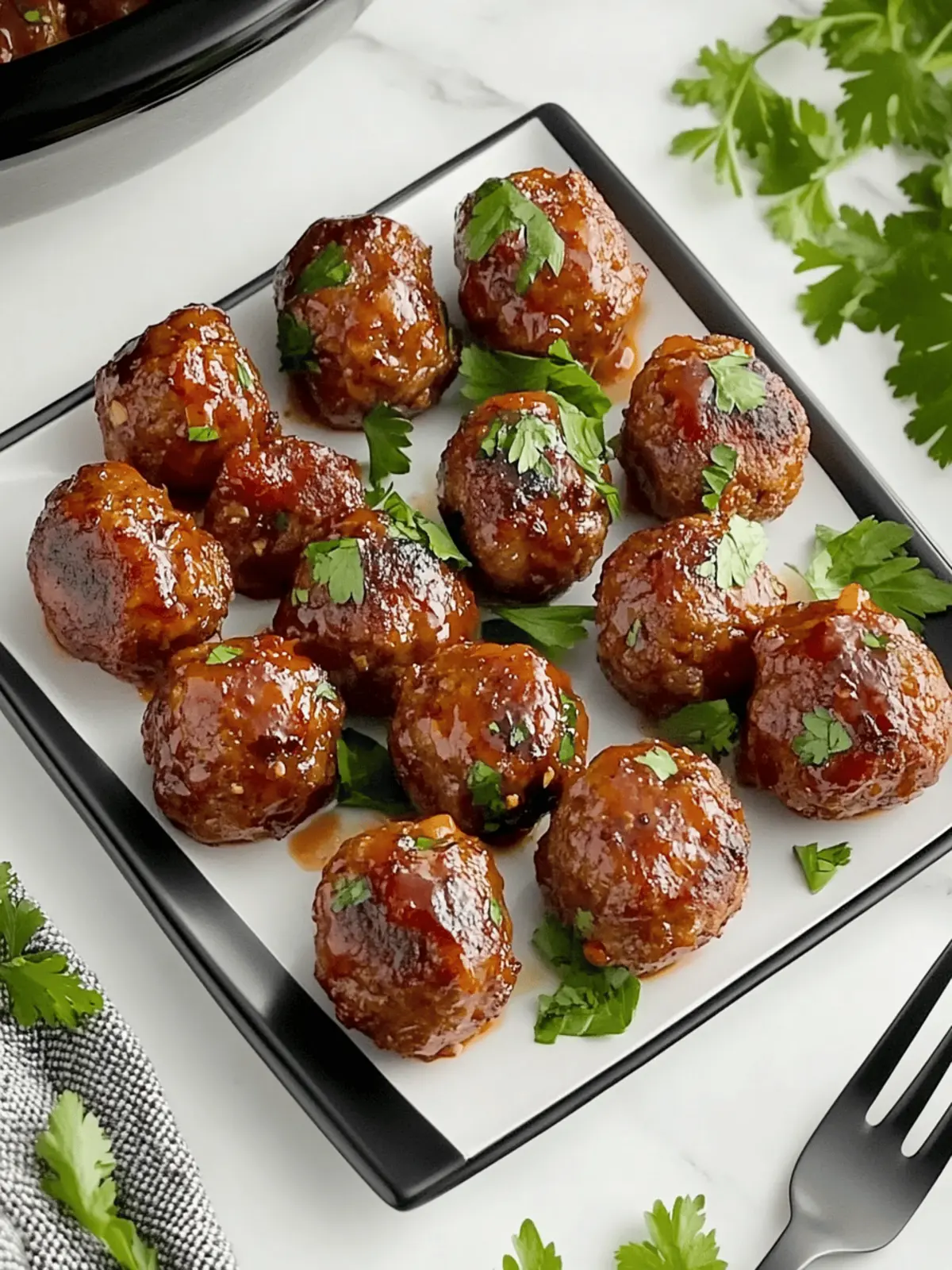 Sweet Chili Meatballs Crockpot Recipe