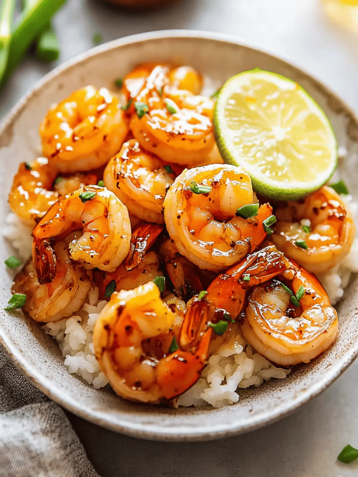 10 Minute Honey Garlic Shrimp