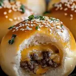 Garlic Parmesan Cheeseburger Bombs Recipe