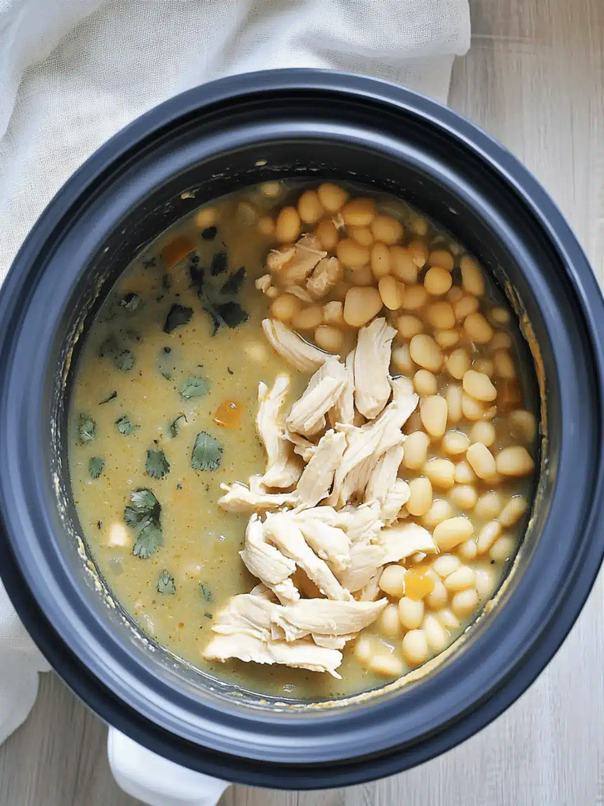 Green Chile Chicken Enchilada Soup