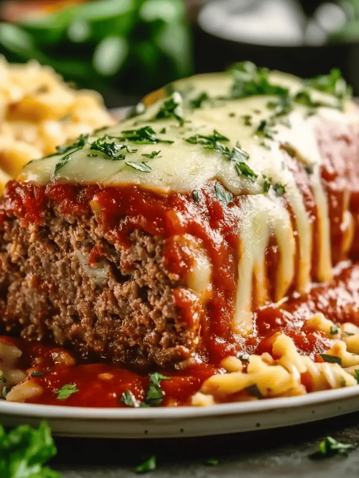 Stuffed Italian Meatloaf