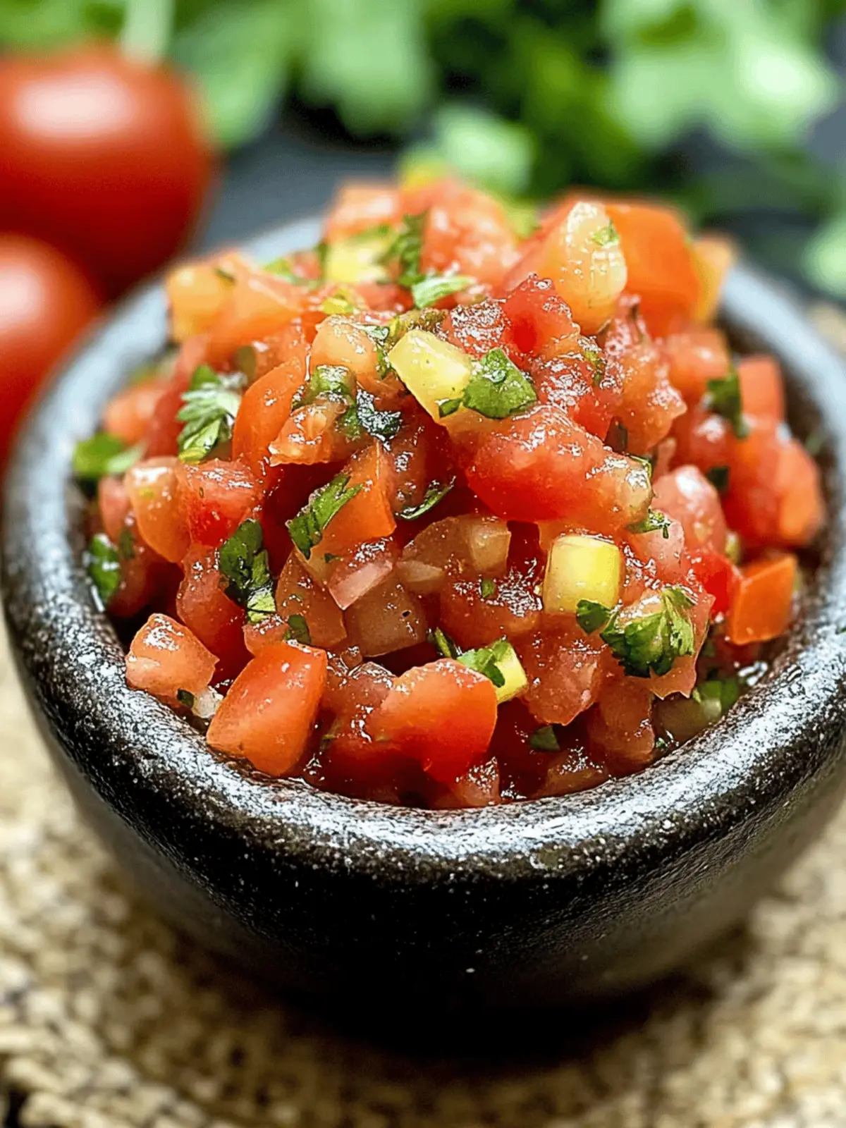 Salsa Fresca (Fresh Salsa)