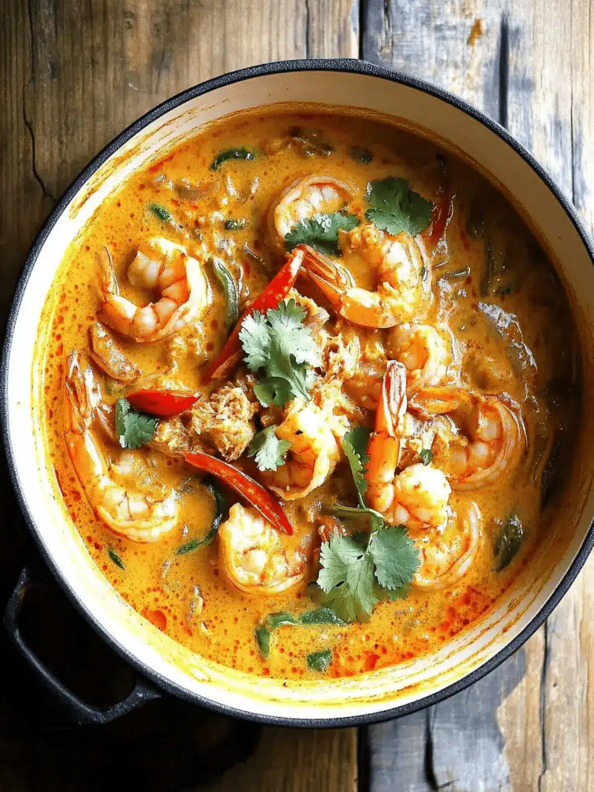 Thai Coconut Shrimp Curry