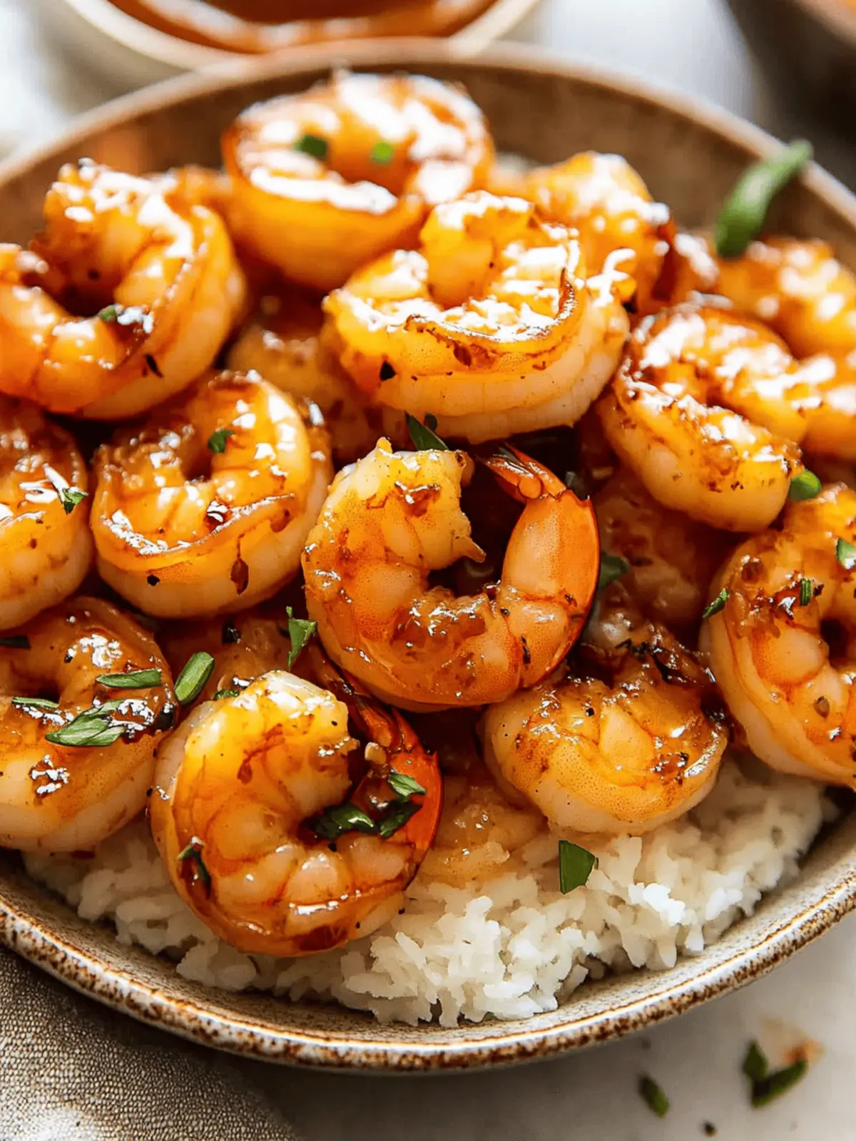 10 Minute Honey Garlic Shrimp