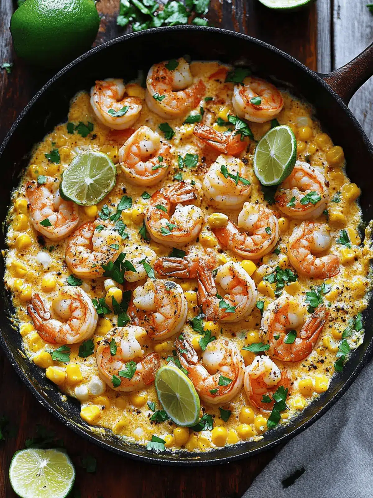 Shrimp and Creamed Corn (30 Minutes, One-Pan)