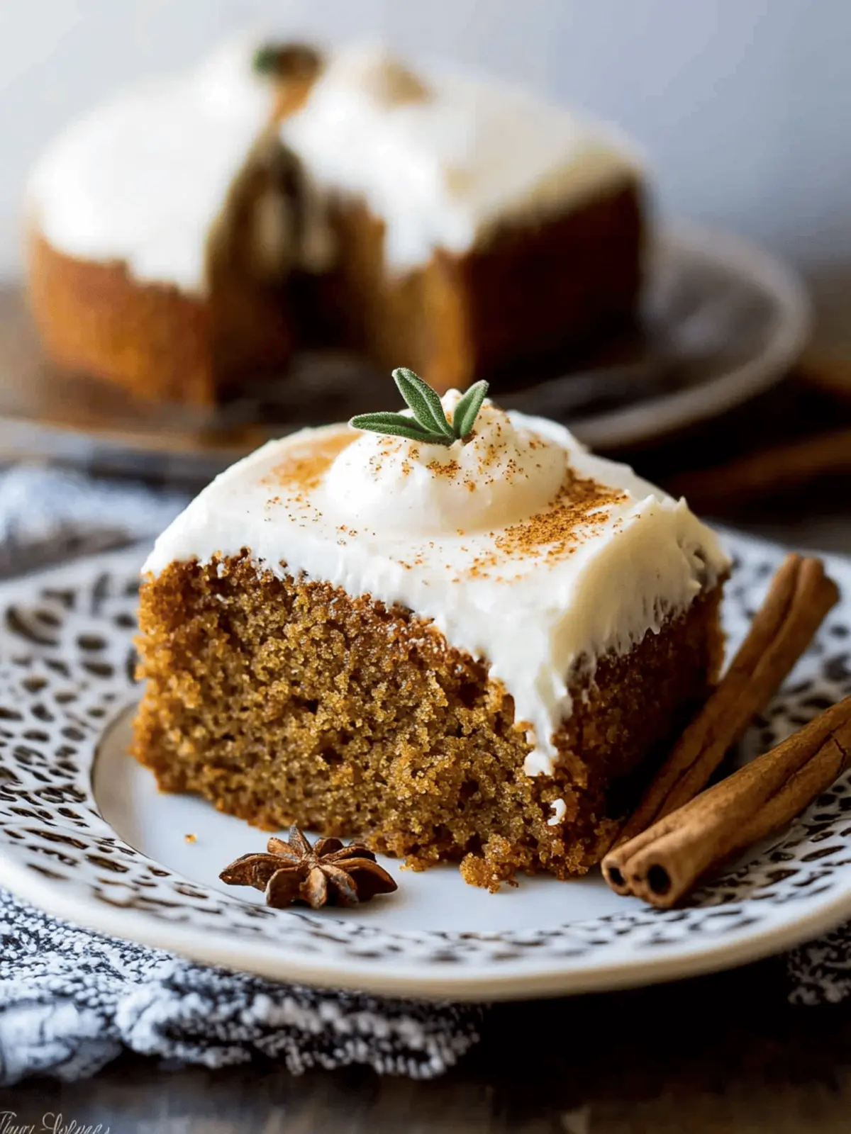 Super Moist Spice Cake