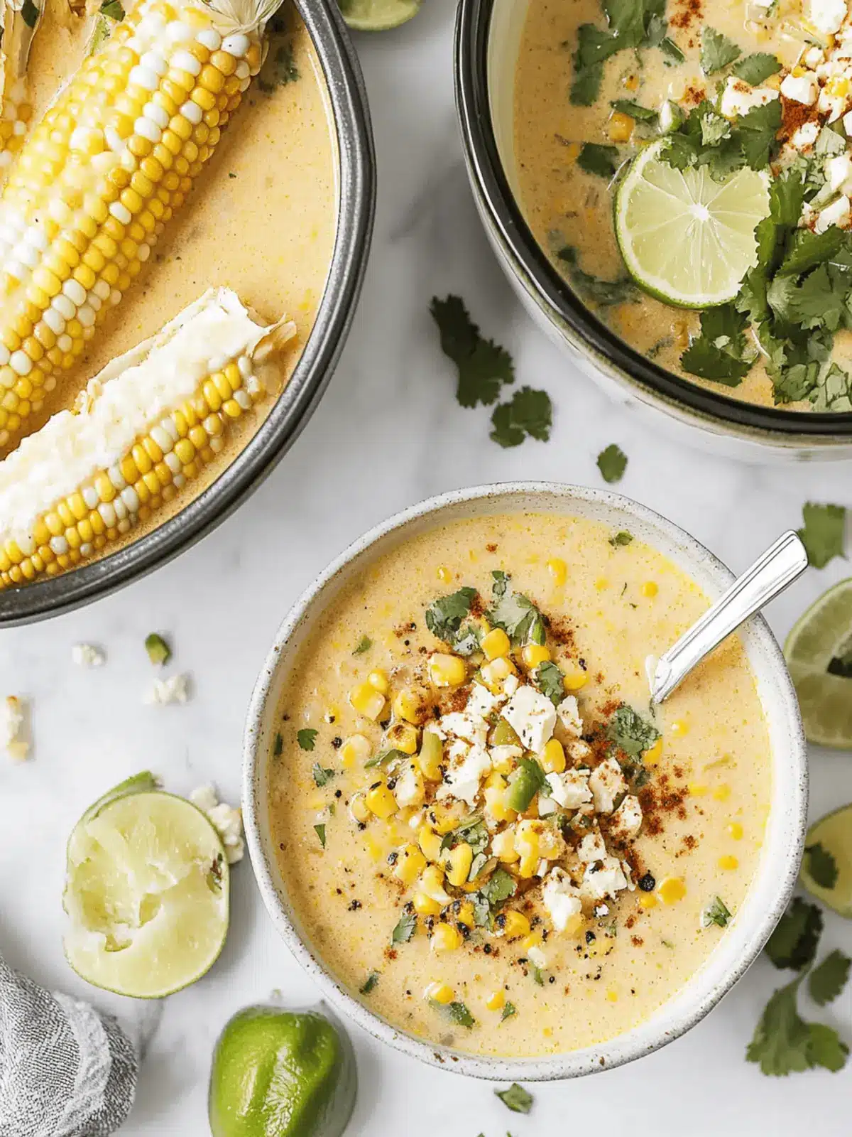 Mexican Street Corn Soup