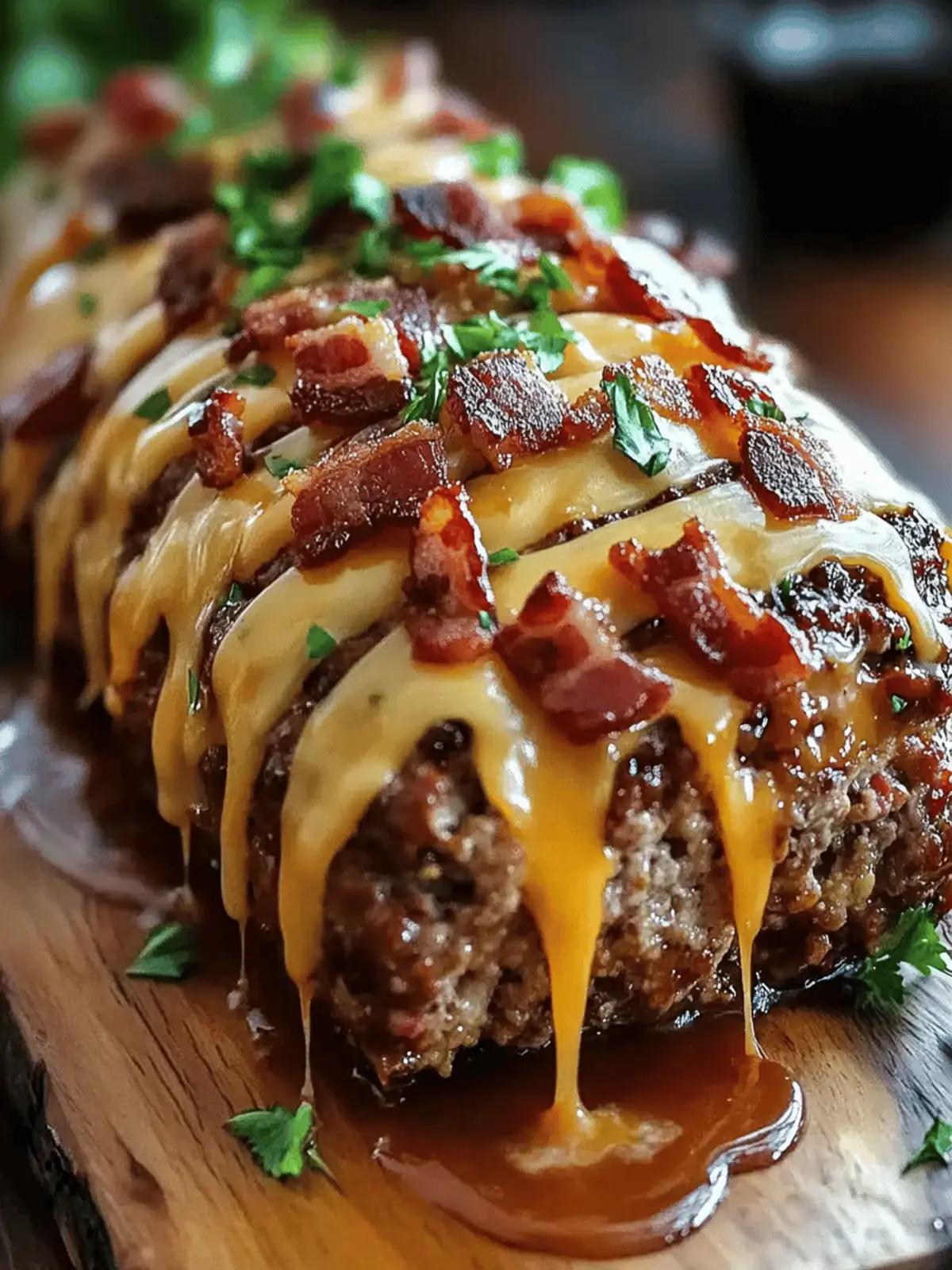Bacon Cheeseburger Meatloaf