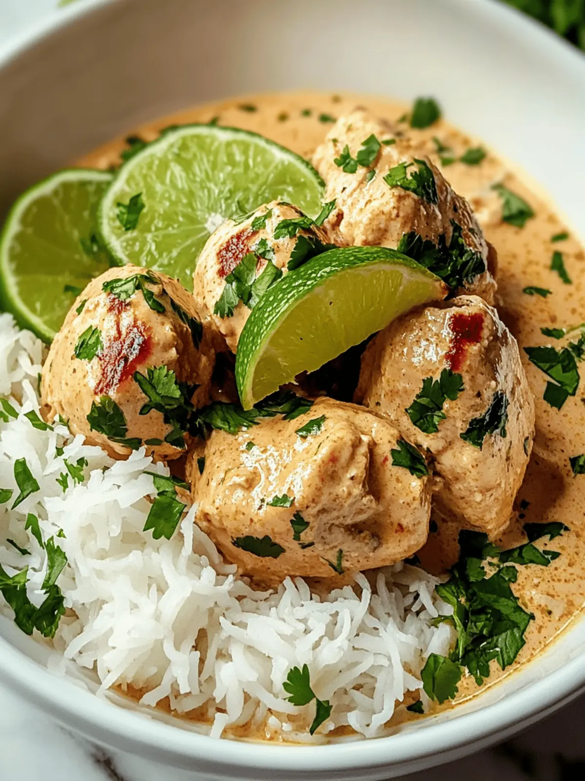 Crockpot Coconut Lime Chicken