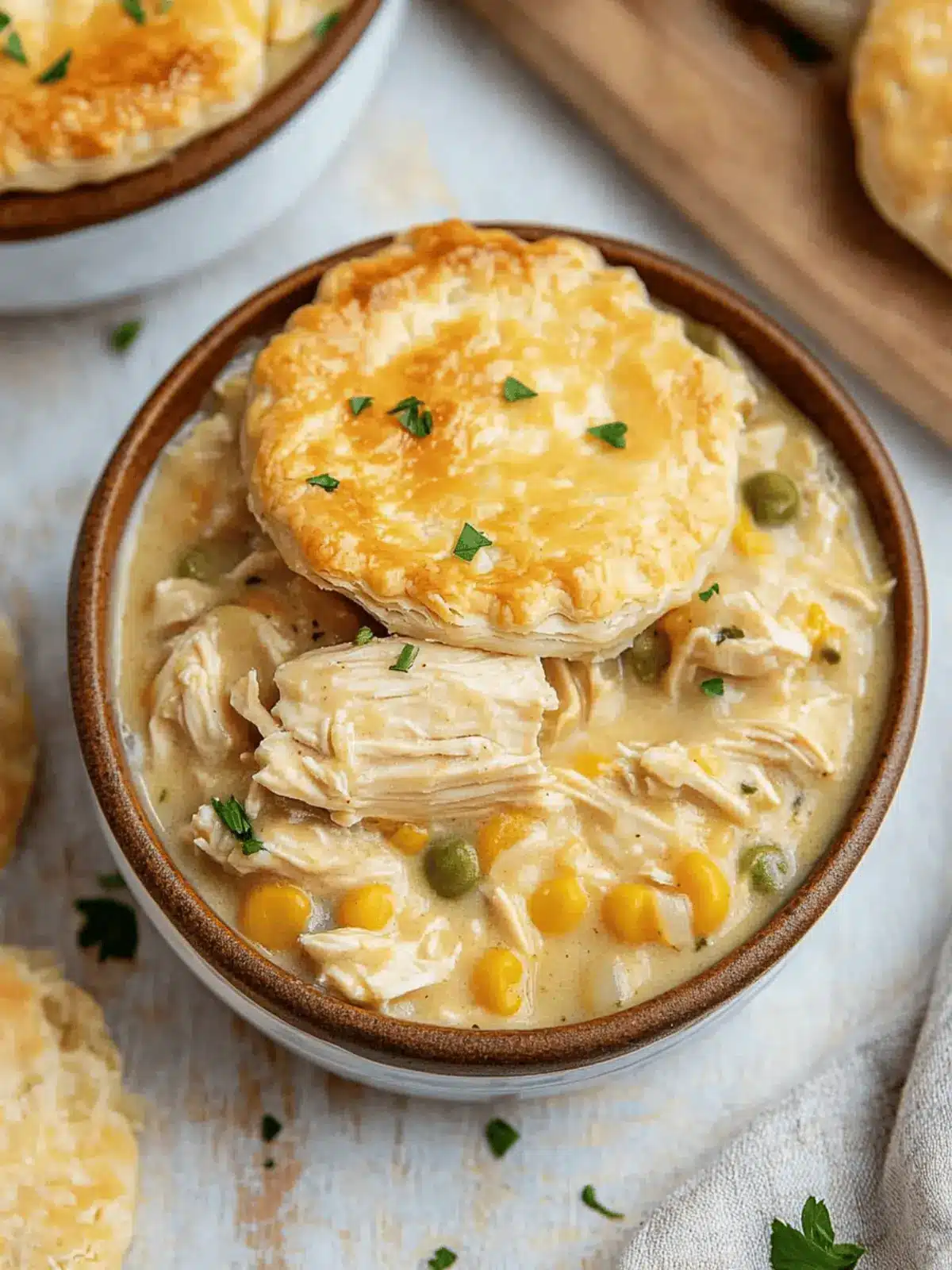 Crock Pot Chicken Pot Pie
