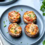 Keto Stuffed Mushrooms