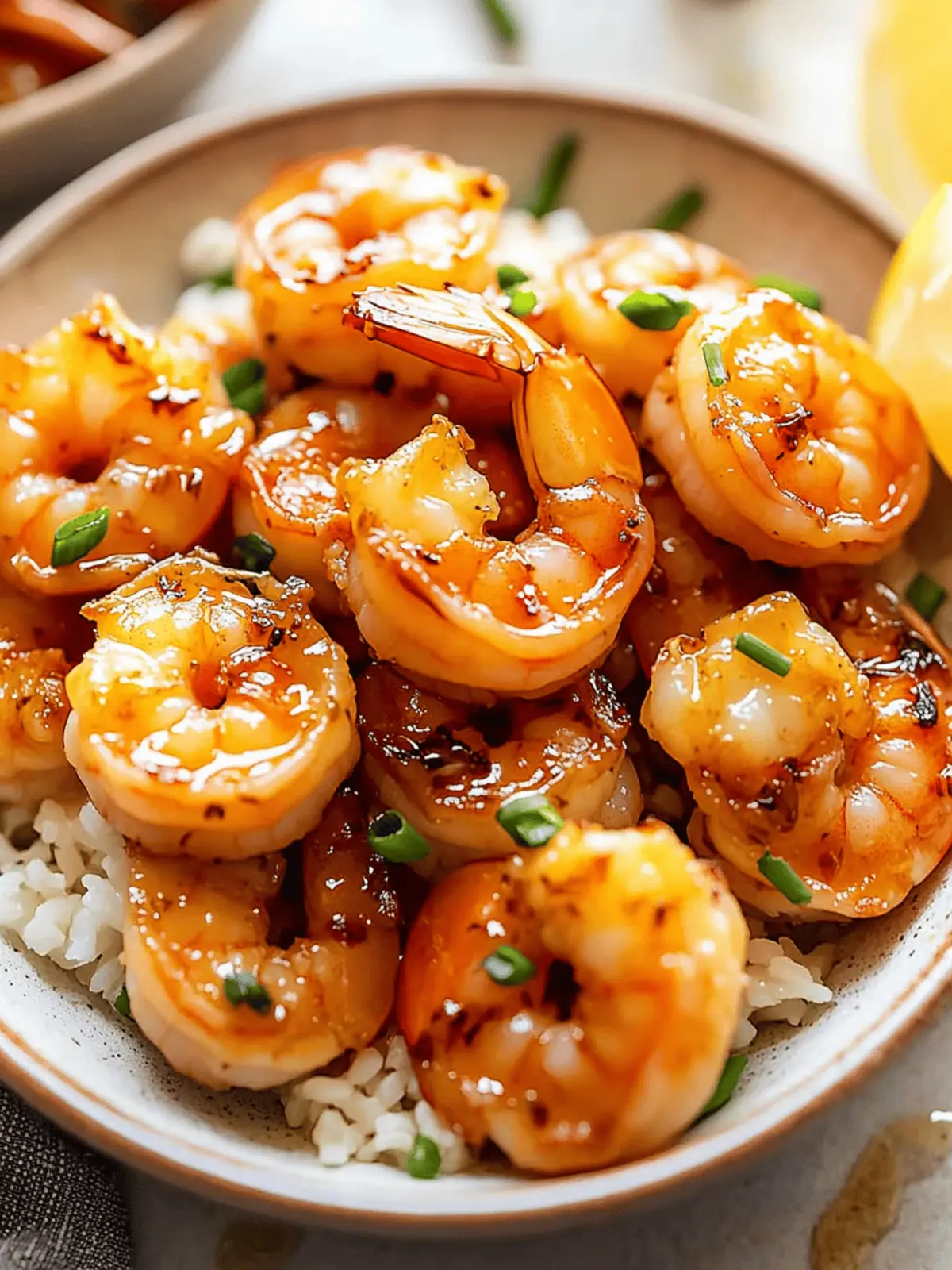 10 Minute Honey Garlic Shrimp