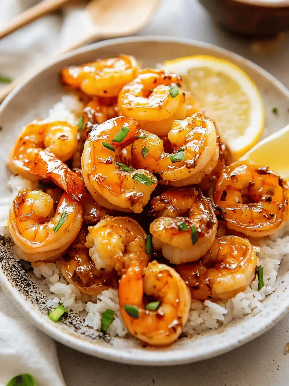 10 Minute Honey Garlic Shrimp