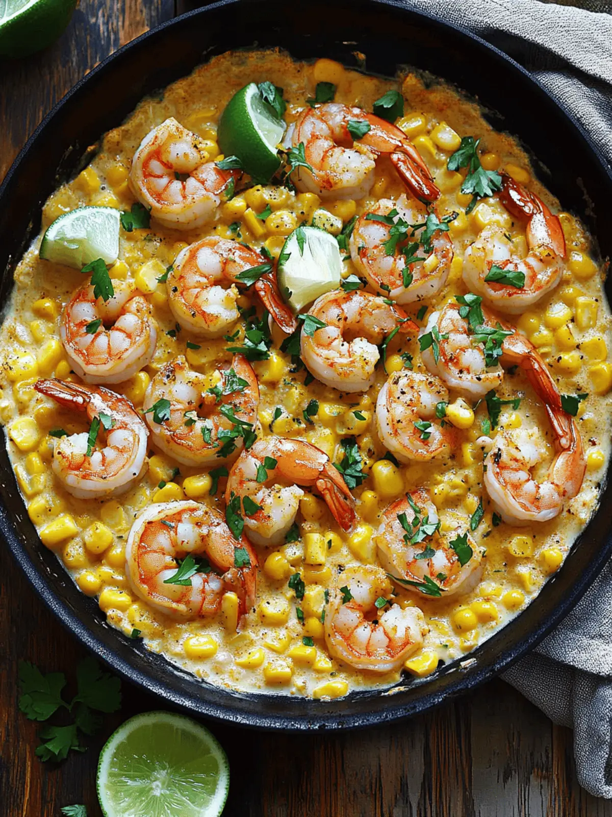 Shrimp and Creamed Corn (30 Minutes, One-Pan)