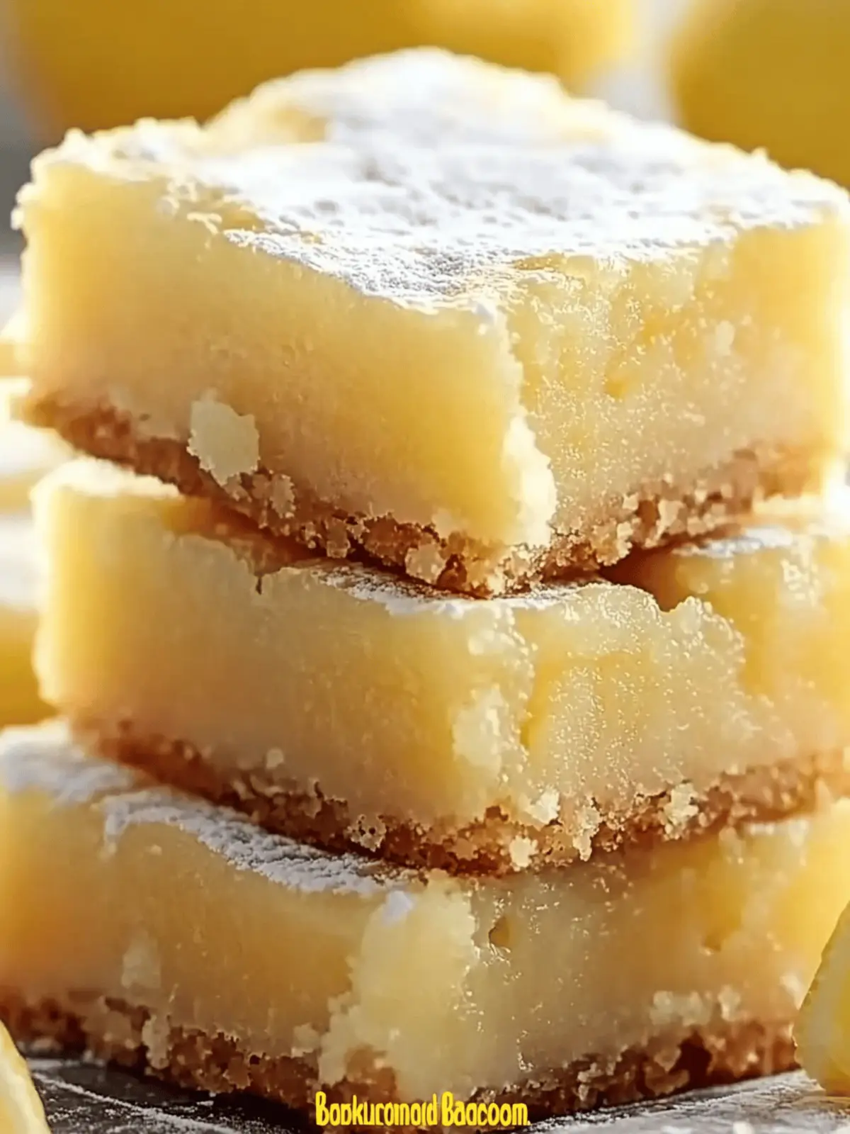 Lemon Brownies