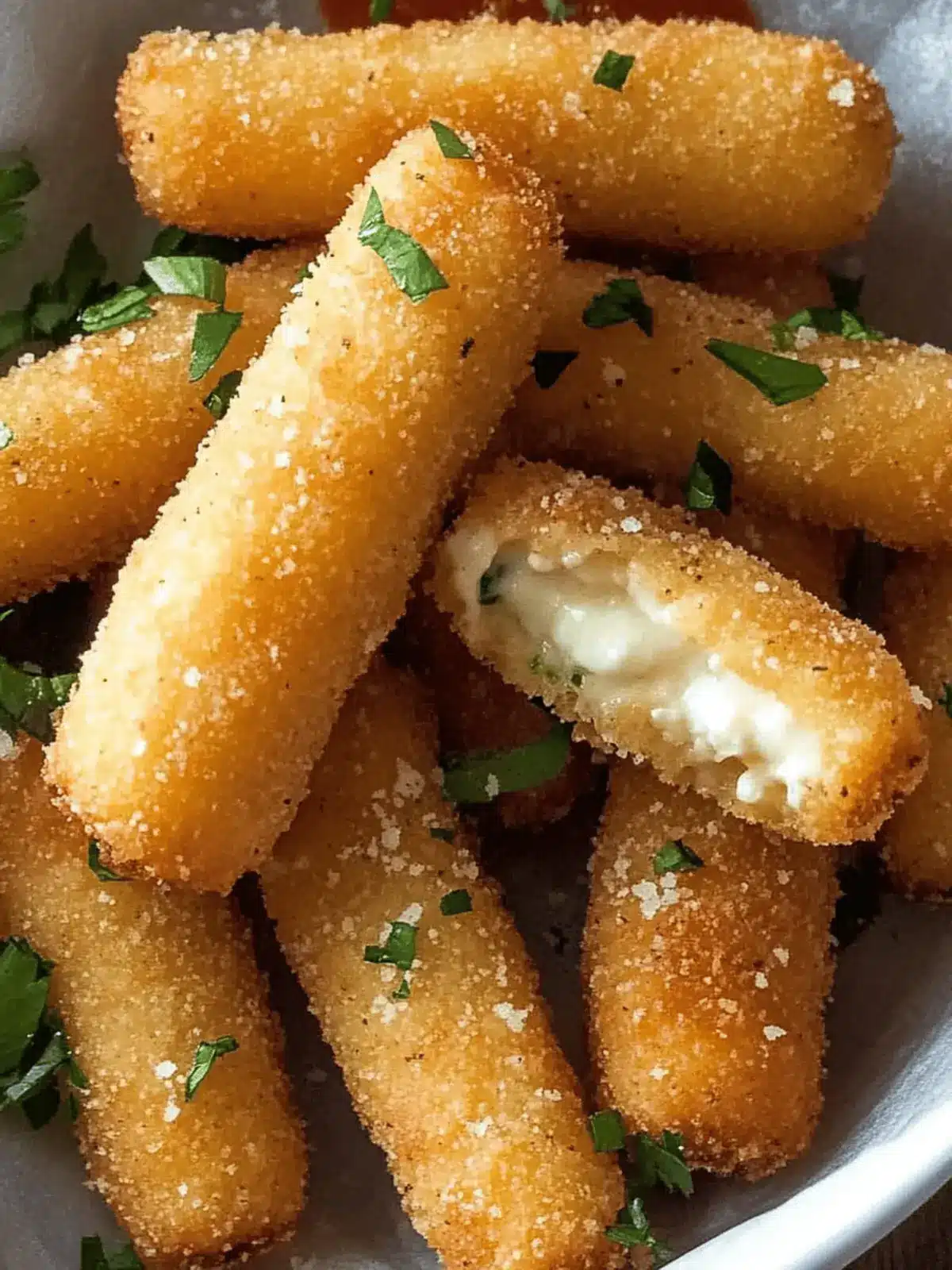 Keto Mozzarella Sticks