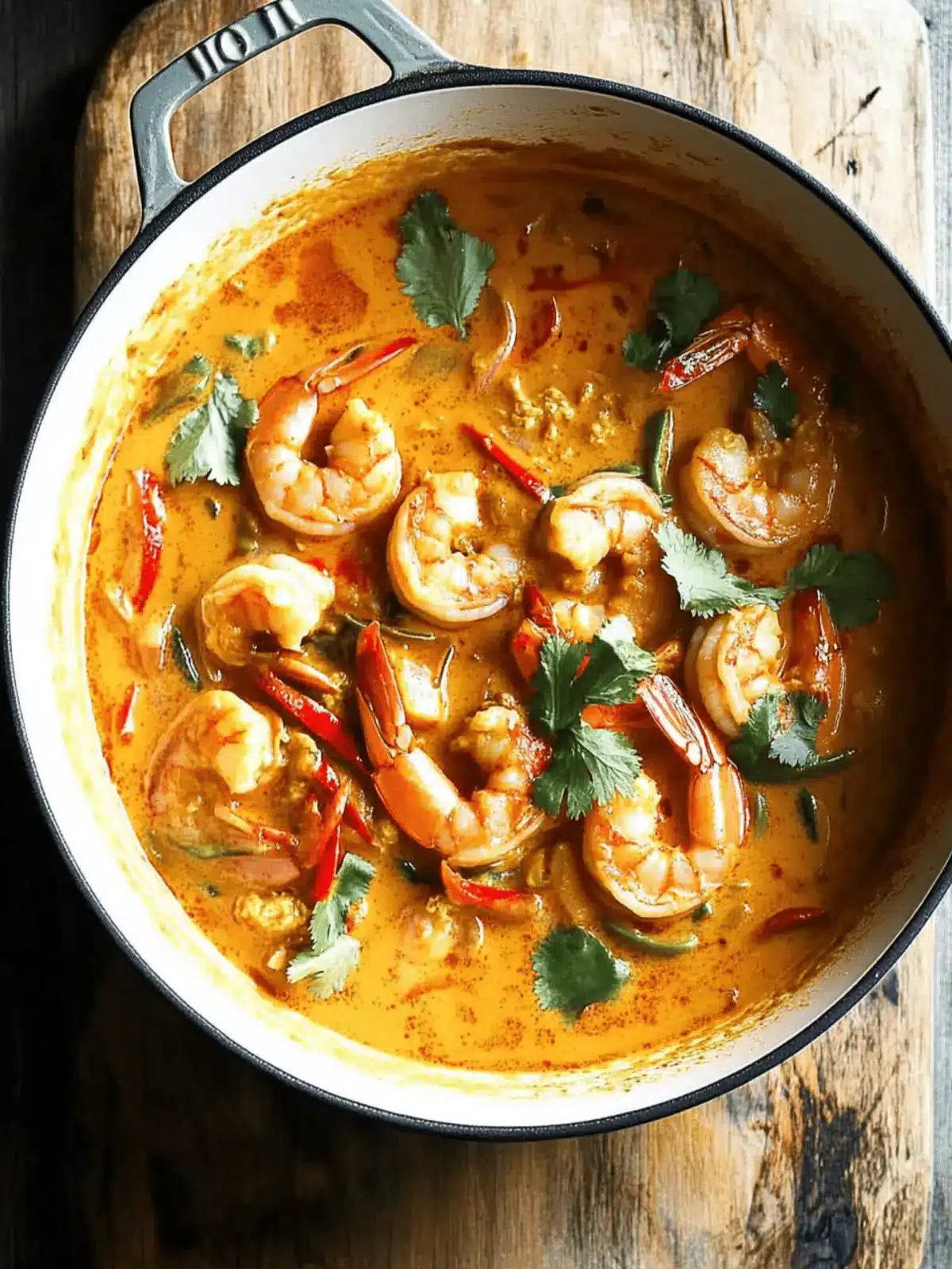 Thai Coconut Shrimp Curry