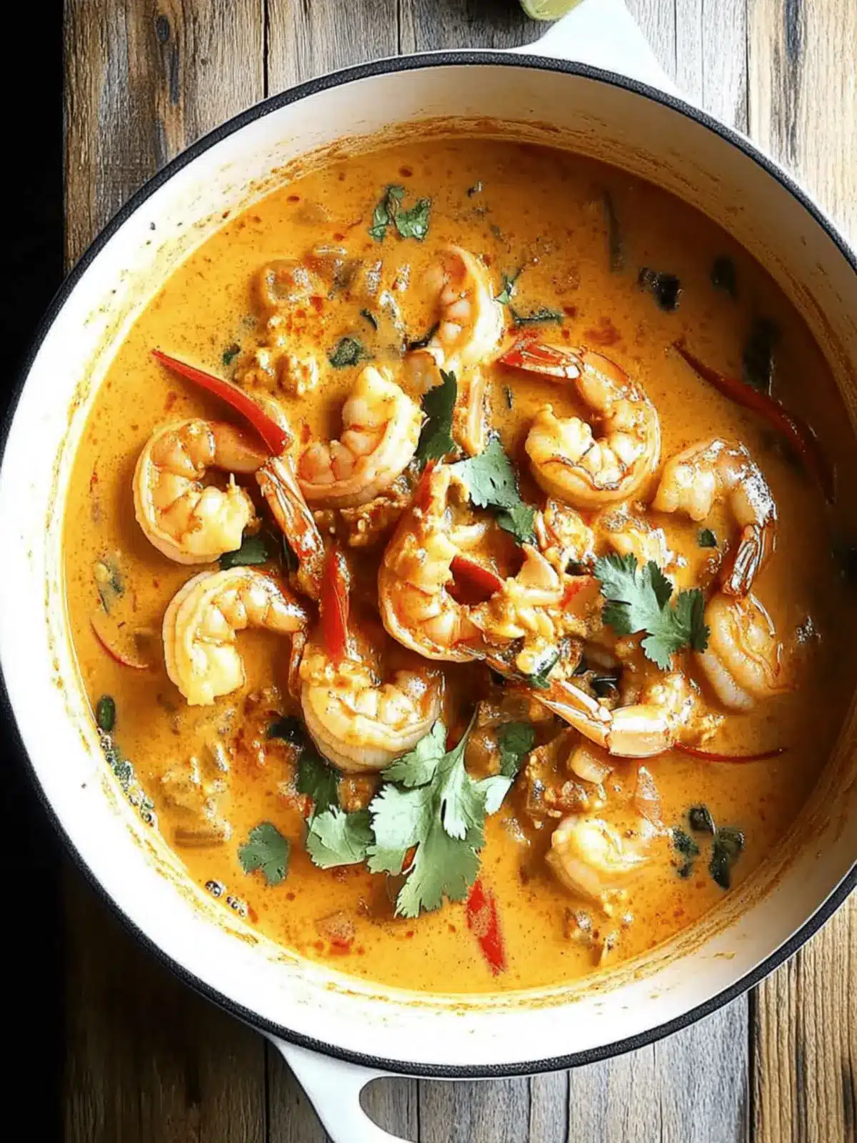 Thai Coconut Shrimp Curry