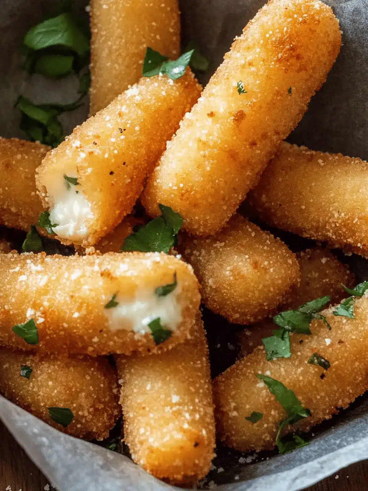 Keto Mozzarella Sticks