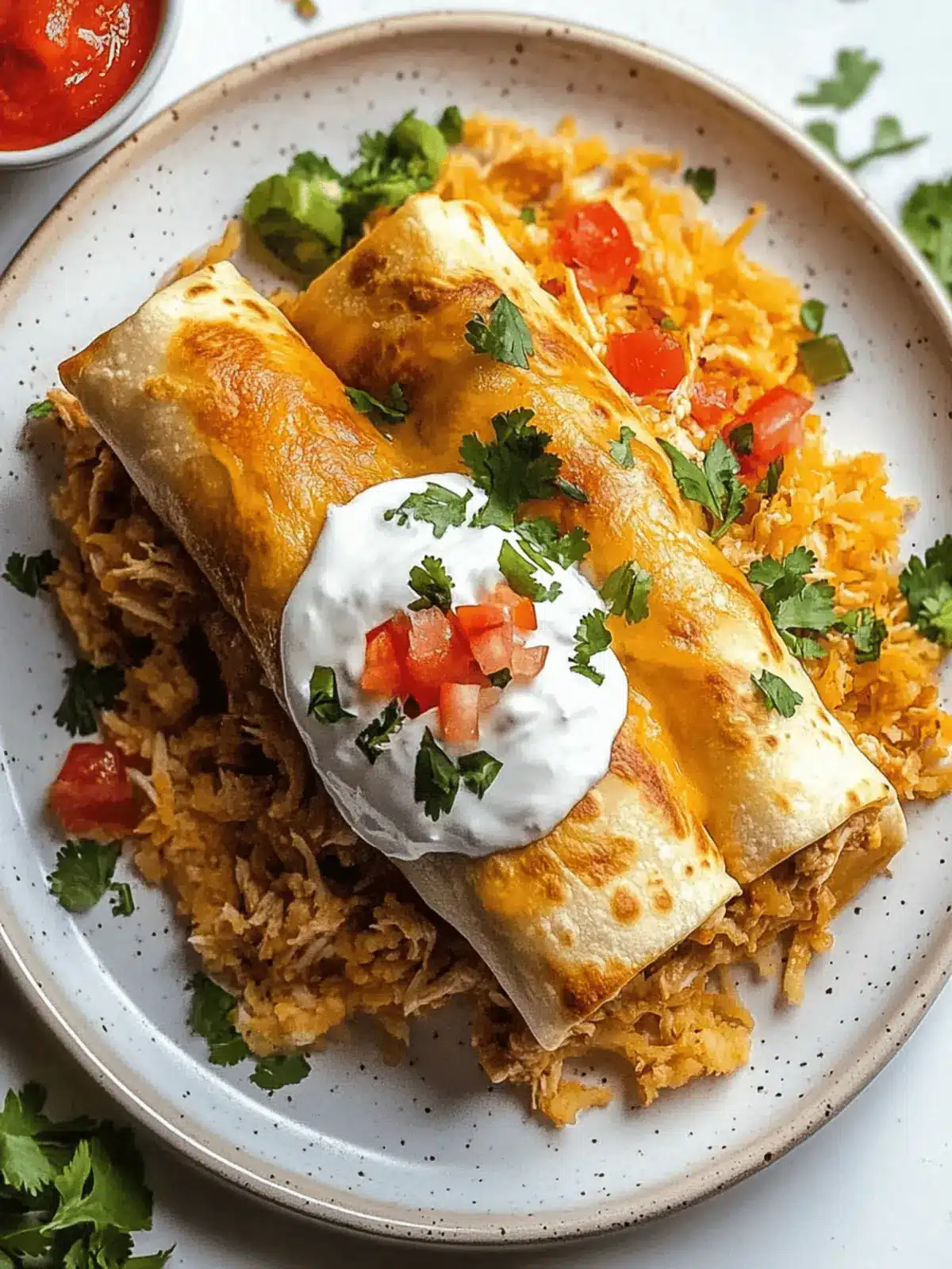 Chicken Chimichangas
